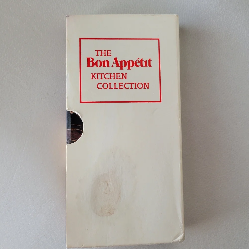 Bon Appétit Kitchen Collection Cookbook Set ~ 1983 ~ Fun Retro Set ~ GUC